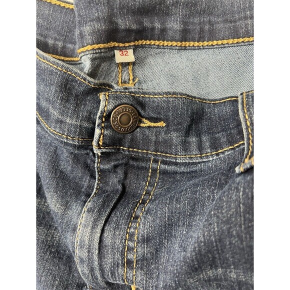 Levi’s Women’s Denim Shorts Blue Rolled Cuff Size 32 M - Picture 5 of 13